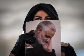 مراسم دومین سالگرد شهادت سردار سلیمانی در مصلی تهران