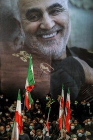 مراسم دومین سالگرد شهادت سردار سلیمانی در مصلی تهران