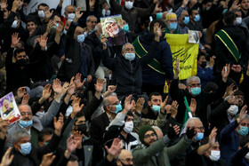 مراسم دومین سالگرد شهادت سردار سلیمانی در مصلی تهران