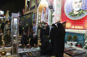 حضور پرشور مردم در دومین سالگرد شهادت سردار دلها در کرمان