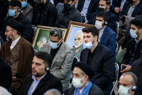 مراسم دومین سالگرد شهادت سردار سلیمانی در مصلی تهران