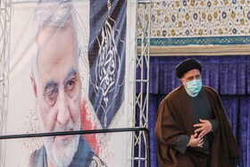 مراسم دومین سالگرد شهادت سردار سلیمانی در مصلی تهران