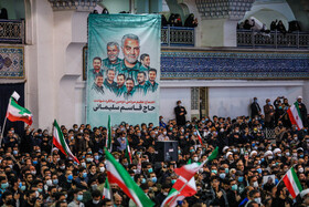 مراسم دومین سالگرد شهادت سردار سلیمانی در مصلی تهران