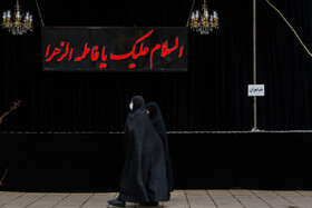 حال و هوای شهر به مناسبت عزای فاطمی (س)