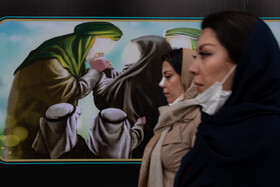 حال و هوای شهر به مناسبت عزای فاطمی (س)