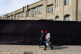 حال و هوای شهر به مناسبت عزای فاطمی (س)