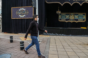 حال و هوای شهر به مناسبت عزای فاطمی (س)