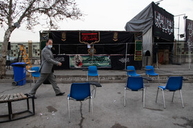 حال و هوای شهر به مناسبت عزای فاطمی (س)