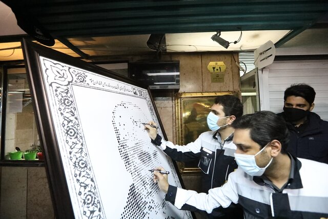 جابهجایی ۱۰۰ هزار نفر با مترو برای شرکت در مراسم سالگرد شهادت سردار دل ها