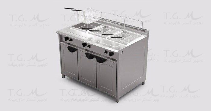 آشپزخانه صنعتی و سرخ کن صنعتی