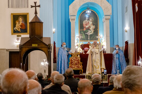 مراسم کریسمس در کلیسای گریگوری مقدس