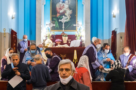 مراسم کریسمس در کلیسای گریگوری مقدس