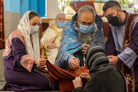 مراسم کریسمس در کلیسای گریگوری مقدس