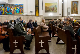 مراسم کریسمس در کلیسای گریگوری مقدس