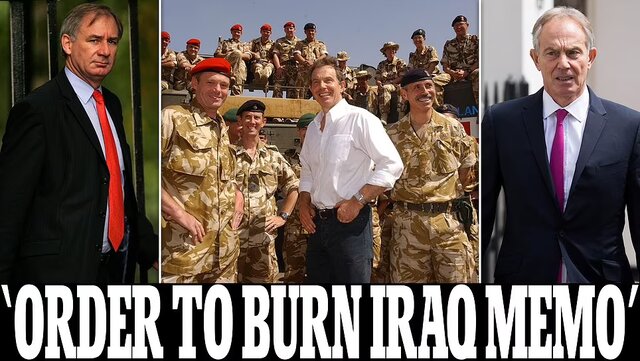 تونی بلر و جف هون افشاگری وزیر دفاع سابق انگلیس از لاپوشانی بلر برای شروع جنگ عراق