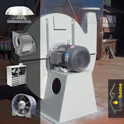 آشنایی با انواع هواکش صنعتی و سازوکار آن