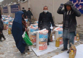 ادامه توزیع کمک‌های بشردوستانه ایران میان مردم افغانستان