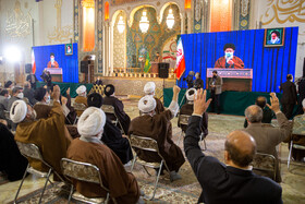 دیدار ویدیو کنفرانسی مردم قم با رهبر معظم انقلاب
