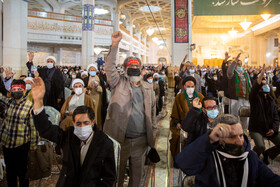 دیدار ویدیو کنفرانسی مردم قم با رهبر معظم انقلاب