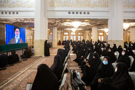 دیدار ویدیو کنفرانسی مردم قم با رهبر معظم انقلاب