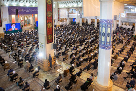 دیدار ویدیو کنفرانسی مردم قم با رهبر معظم انقلاب