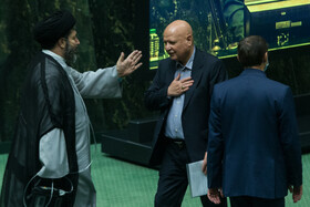 مسعود میرکاظمی، رئیس سازمان برنامه و بودجه در جلسه دفاع از کلیات بودجه ۱۴۰۱