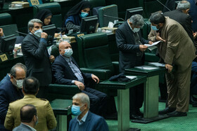 مسعود میرکاظمی، رئیس سازمان برنامه و بودجه در جلسه دفاع از کلیات بودجه ۱۴۰۱