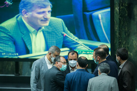 سید احسان خاندوزی، وزیر امور اقتصادی و دارایی در جلسه دفاع از کلیات بودجه ۱۴۰۱