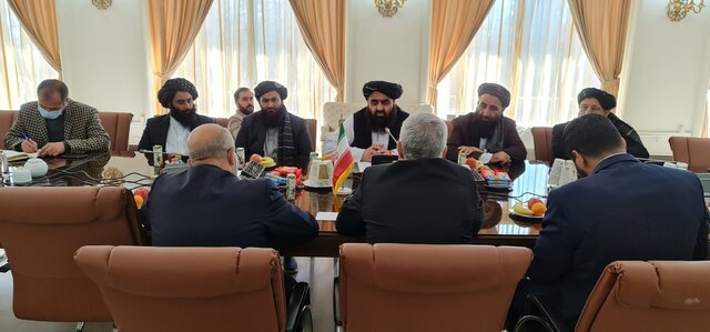 دیدار وزیرخارجه طالبان با نماینده ویژه ایران در امور افغانستان دیدار وزیرخارجه طالبان با نماینده ویژه ایران در امور افغانستان