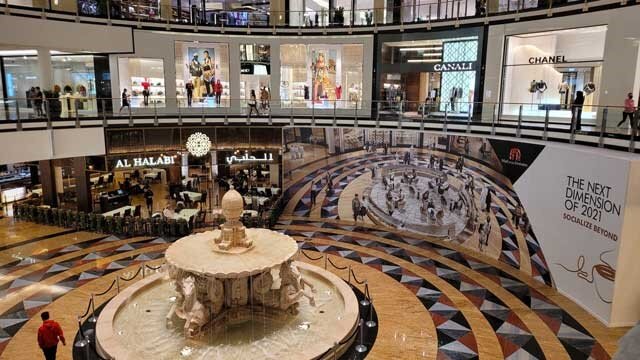 امارات مال، یکی از بزرگترین مراکز خرید دبی 