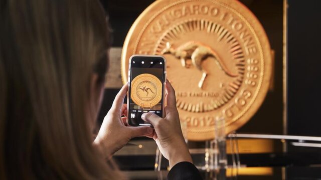 فروش طلای ضرابخانه استرالیا رکورد زد فروش طلای ضرابخانه استرالیا رکورد زد