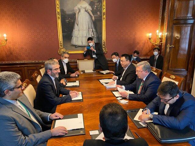 جلسه هیات چین و روسیه با ایران در مذاکرات وین اولیانوف: در مذاکرات وین هیچ کشوری جانمیماند!