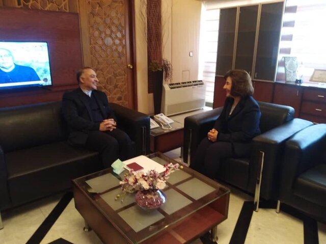 دیدار سفیر ایران در سوریه با مشاور سیاسی و رسانهای بشار اسد دیدار سفیر ایران در سوریه با مشاور سیاسی و رسانهای بشار اسد