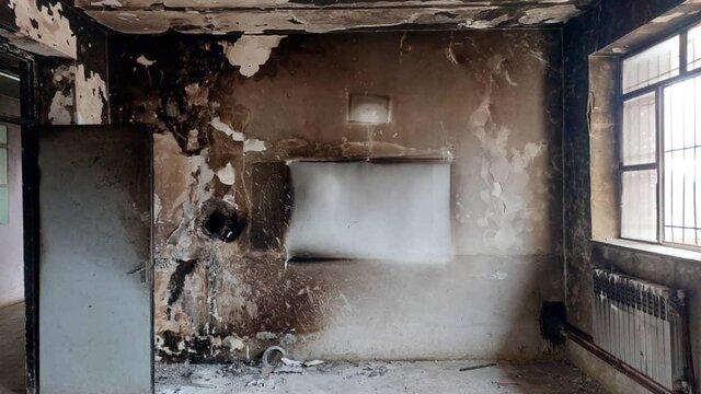 توضیح سازمان نوسازی مدارس درباره آتشسوزی مدرسهای در کرمانشاه