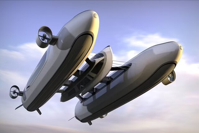 طراحی یک کشتی تفریحی که پرواز هم میکند! طراحی یک کشتی تفریحی که پرواز هم میکند!