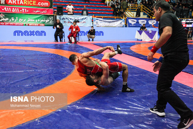 قهرمانی همدان در مسابقات کشتی آزاد نوجوانان استان قهرمانی همدان در مسابقات کشتی آزاد نوجوانان استان