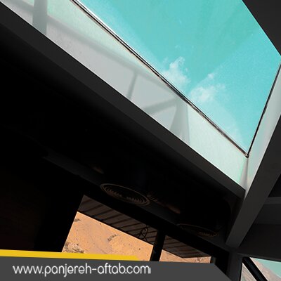 اسکای لایت یا سقف شیشهای نگارین پنجره آفتاب