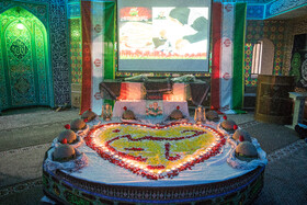 مراسم تشییع شهدای گمنام در وزارت کشور