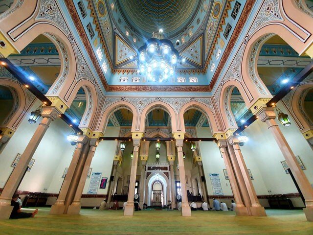 معماری داخلی مسجد جمیرا