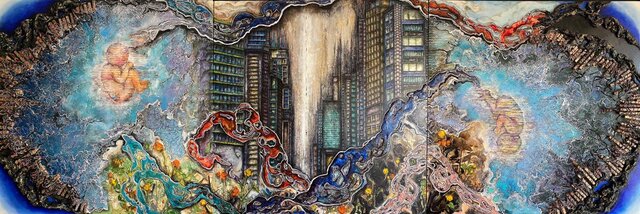 تصاویر انتزاعی آرامشبخش در «این باغ، تاریخ است»