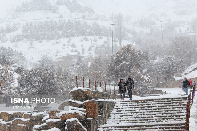 آغاز موج دوم بارش برف و تداوم تعطیلی ها در کردستان/ پروازهای سنندج لغو شد