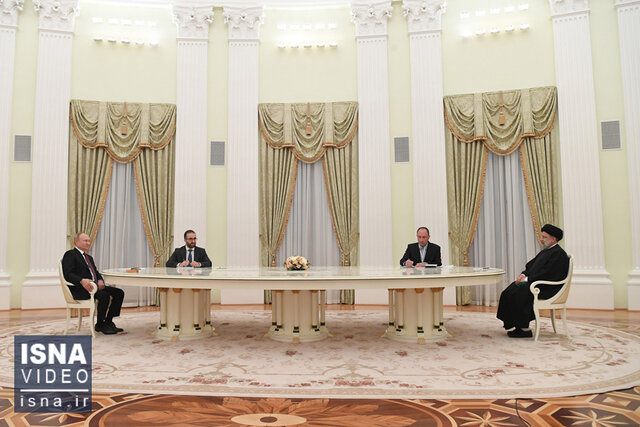 ویدئو / دیدار روسای‌جمهور ایران و روسیه