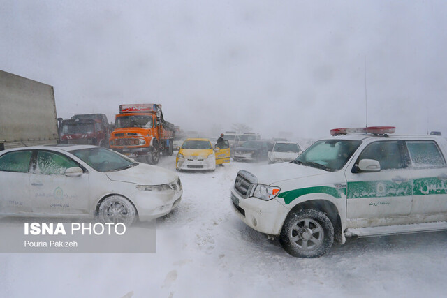 عکس آرشیوی است بازگشایی محورهای چالوس و تهران-شمال