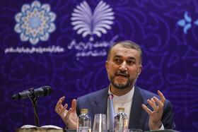 سخنرانی امیر عبدالهیان وزیر امور خارجه در همایش ملی ایران و همسایگان