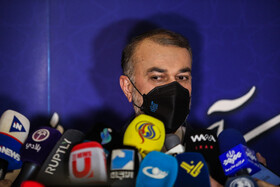 امیر عبدالهیان وزیر امور خارجه در همایش ملی ایران و همسایگان