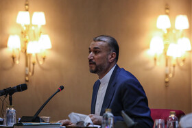 سخنرانی امیر عبدالهیان وزیر امور خارجه در همایش ملی ایران و همسایگان