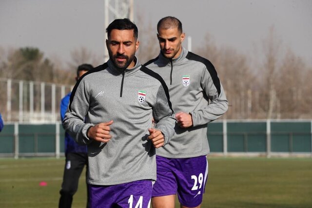 اولین تمرین تیم ملی با حضور سورپرایز اسکوچیچ