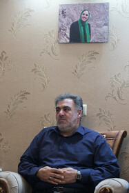 پدر زنده‌یاد ریحانه یاسینی خبرنگار فقید ایرنا