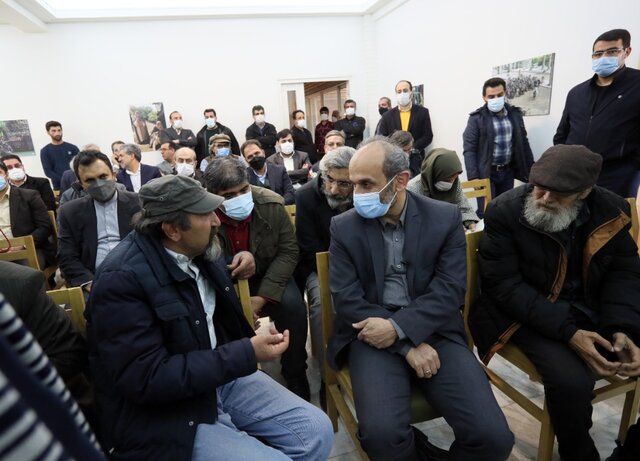 رئیس صداوسیما به پشت صحنه سریال «سلمان فارسی» رفت