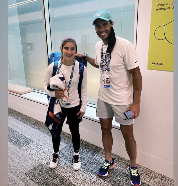 واکنش رافائل نادال به الهامبخش بودن برای دختر تنیسباز ایرانی